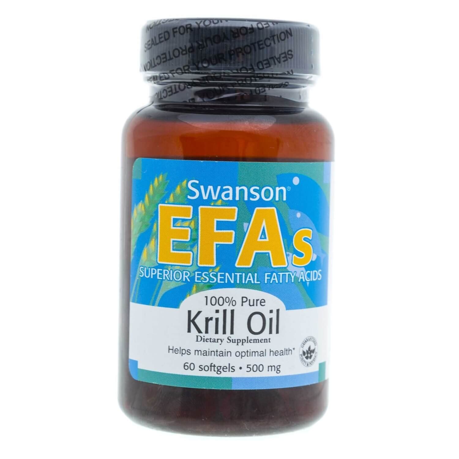 Suplimente nutritive Antakrryt Krill Oil, Swanson, 60 capsule, 500 mg
